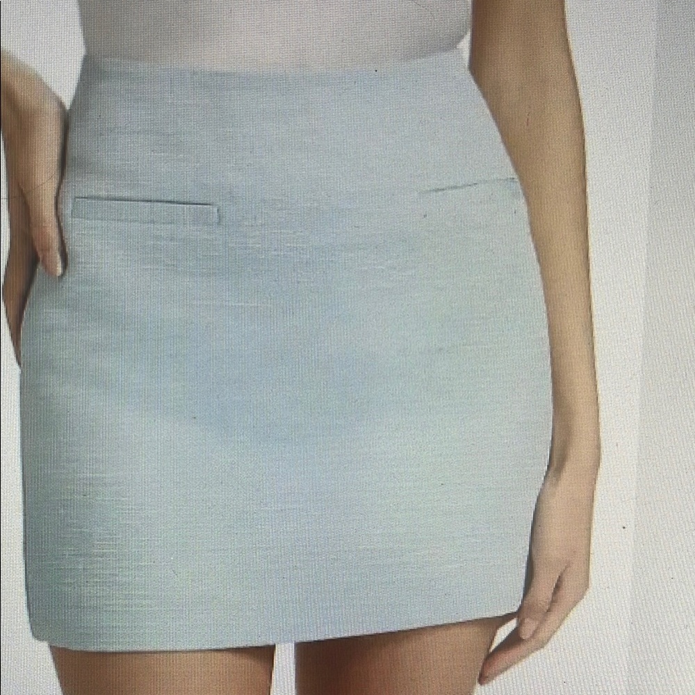 If Only Studio Elegant Light Blue Women's mini skirt